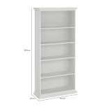 Libreria grande bianca 96x200h cm - Aragon