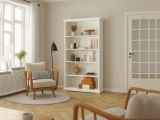 Libreria grande bianca 96x200h cm - Aragon