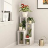 Libreria Hespera, Scaffale da ufficio, Mobile portalibri, Biblioteca, 84x20h89 cm, Bianco