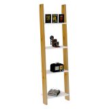 Libreria Marrone Rovere Bianco 4 Ripiani Installazione Libera 49x25x170h cm, Sfumatura Colore Struttura Rovere - Nembro