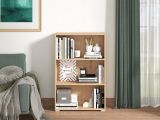 Libreria Marrone Rovere Nodi 2 Ripiani Installazione a Terra 70x24.5x107.5h cm, Sfumatura Colore Struttura Rovere Nodi - Moiano