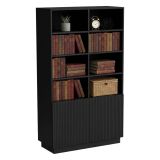 Libreria Miniato, 172x40 h100 cm, Nero