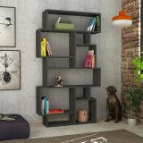 Libreria moderna antracite 96x168h cm - Casimira