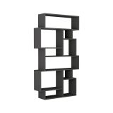 Libreria moderna antracite 96x168h cm - Casimira