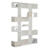 Libreria moderna bianca 120x171h cm - Sally
