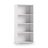Libreria moderna bianca 60x130h cm - Aky