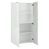 Libreria moderna bianca 70x140h cm - Donatella