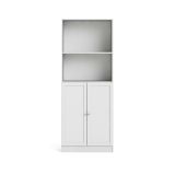 Libreria moderna bianca 79x203h cm - Michel