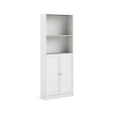 Libreria moderna bianca 79x203h cm - Michel