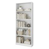Libreria moderna bianca 80x201h cm - Abla