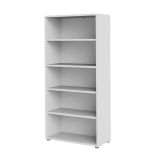 Libreria moderna bianca 89x186h cm - Apice