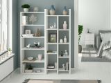Libreria moderna bianca lucida 78x162h cm - Ersilia
