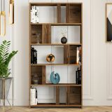 Libreria moderna noce 90x180h cm - Karl