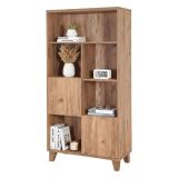 Libreria moderna quercia 80x155h cm - Yasmin