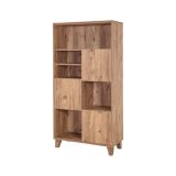 Libreria moderna quercia 80x155h cm - Yasmin