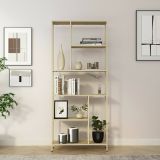 Libreria rialzata da terra panna 80x188h cm - Cenadi