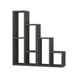 Libreria salvaspazio antracite 42x89h cm - Isang