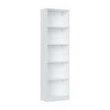 Libreria salvaspazio bianca 52x180h cm - Artico