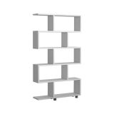 Libreria salvaspazio bianca 90x156h cm - Severa