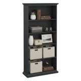 Libreria salvaspazio grigia 96x200h cm - Aragon