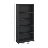 Libreria salvaspazio grigia 96x200h cm - Aragon