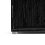 Libreria salvaspazio nera 89x186h cm - Apice