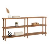 Libreria salvaspazio quercia 180x74h cm - Fulgence