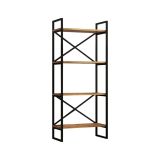 Libreria salvaspazio quercia 58x138h cm - Allium