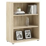 Libreria salvaspazio quercia 89x113h cm - Aziza