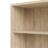 Libreria salvaspazio quercia 89x113h cm - Aziza