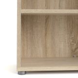 Libreria salvaspazio quercia 89x113h cm - Aziza