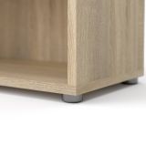 Libreria salvaspazio quercia 89x113h cm - Aziza
