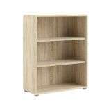 Libreria salvaspazio quercia 89x113h cm - Aziza