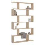 Libreria salvaspazio rovere 80x190h cm - As