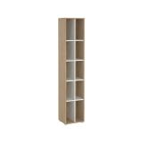Libreria salvaspazio rovere e bianca 40x204h cm - Erevan