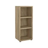 Libreria Theophane, Scaffale da ufficio, Mobile portalibri, Biblioteca, 40x47 h113 cm, Quercia