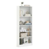 Libreria verticale bianca 79x203h cm - Abelarda