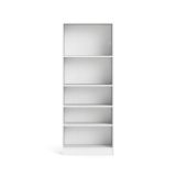 Libreria verticale bianca 79x203h cm - Abelarda