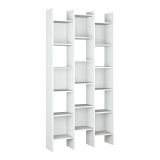 Libreria verticale bianca 96x192h cm - Areca