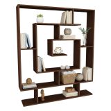 Libreria verticale marrone 124x149h cm - Sanvu