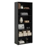 Libreria verticale nera 89x221h cm - Armon