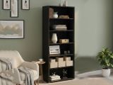 Libreria verticale nera 89x221h cm - Armon