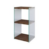 Libreria verticale noce 40x80h cm - Zenobie