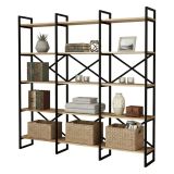 Libreria verticale quercia 170x175h cm - Gauro