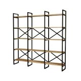 Libreria verticale quercia 170x175h cm - Gauro