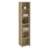 Libreria verticale quercia 47x221h cm - Pabuk