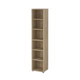 Libreria verticale quercia 47x221h cm - Pabuk