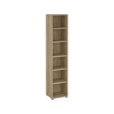 Libreria verticale quercia 47x221h cm - Pabuk