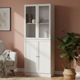 Libreria XXL bianca 79x203h cm - Bagaladi