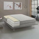 Materasso appoggio uniforme matrimoniale 160x190 in Memory Foam sfoderabile - Anka
